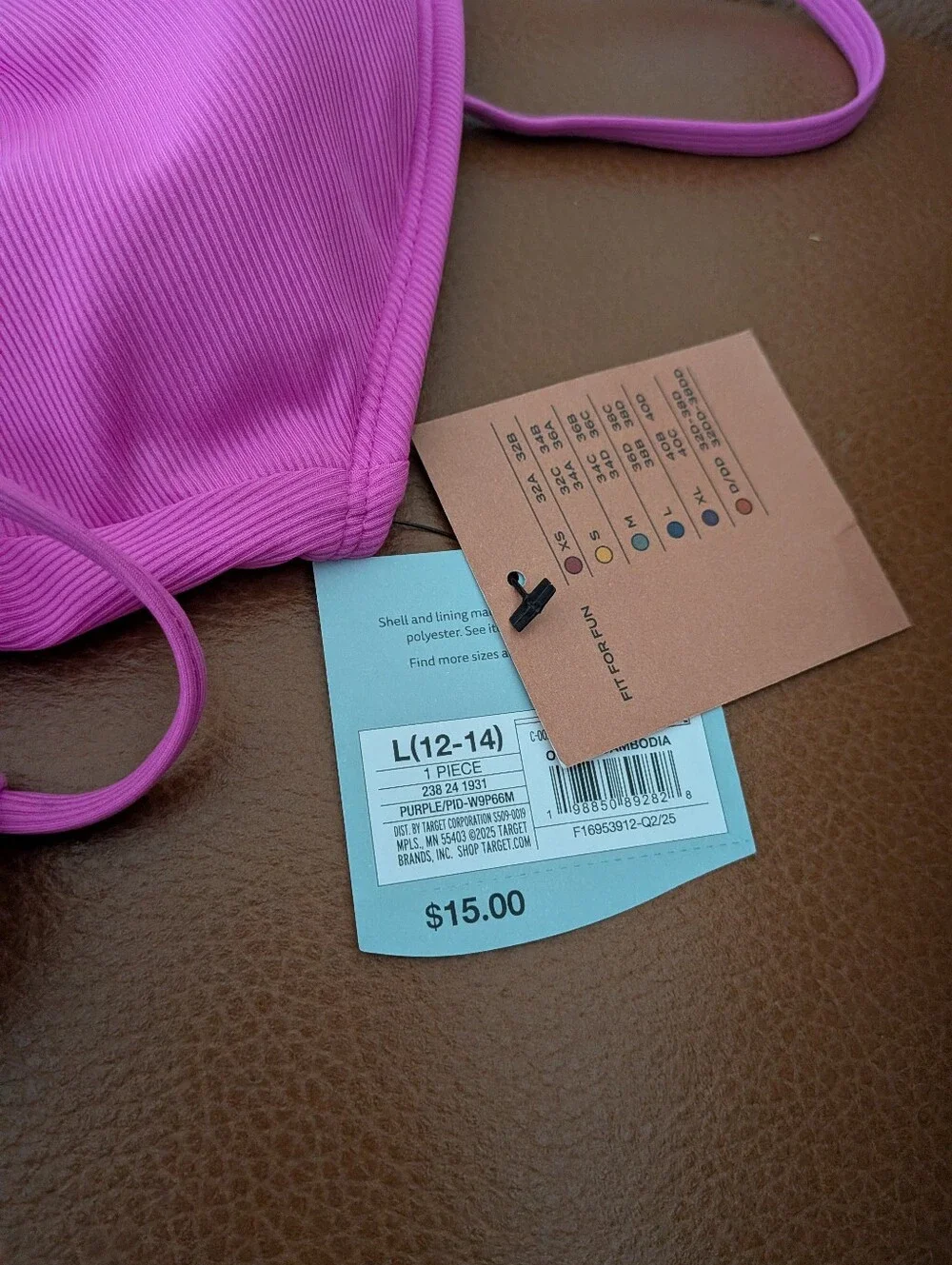 NWT Shade & shore Women's Ribbed Tie-Front Bralette Bikini Set + 2 Tops